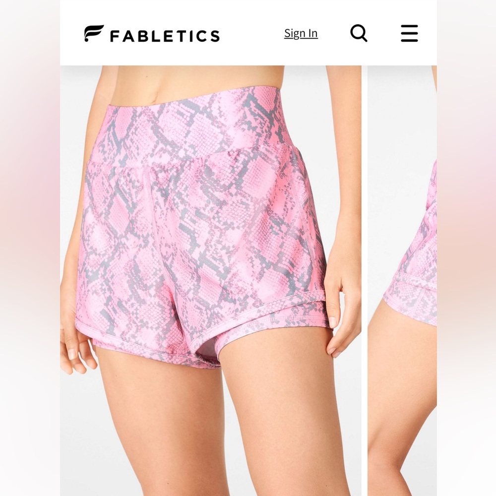 Fabletics NWT Olesia Shorts